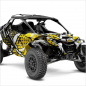 Preview: X-Design Yellow XL Version for Can-Am Maverick R 2 Doors